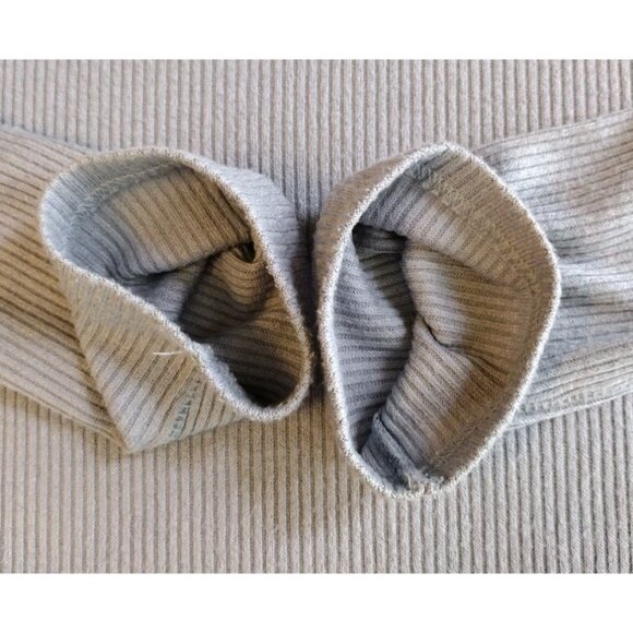 Rag And Bone Top Large Ribbed Long Sleeve Stretch - Picture 10 of 12